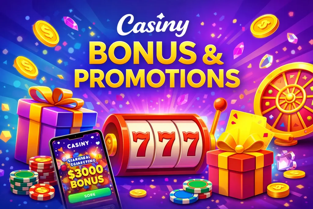 Casiny bonus and promotions