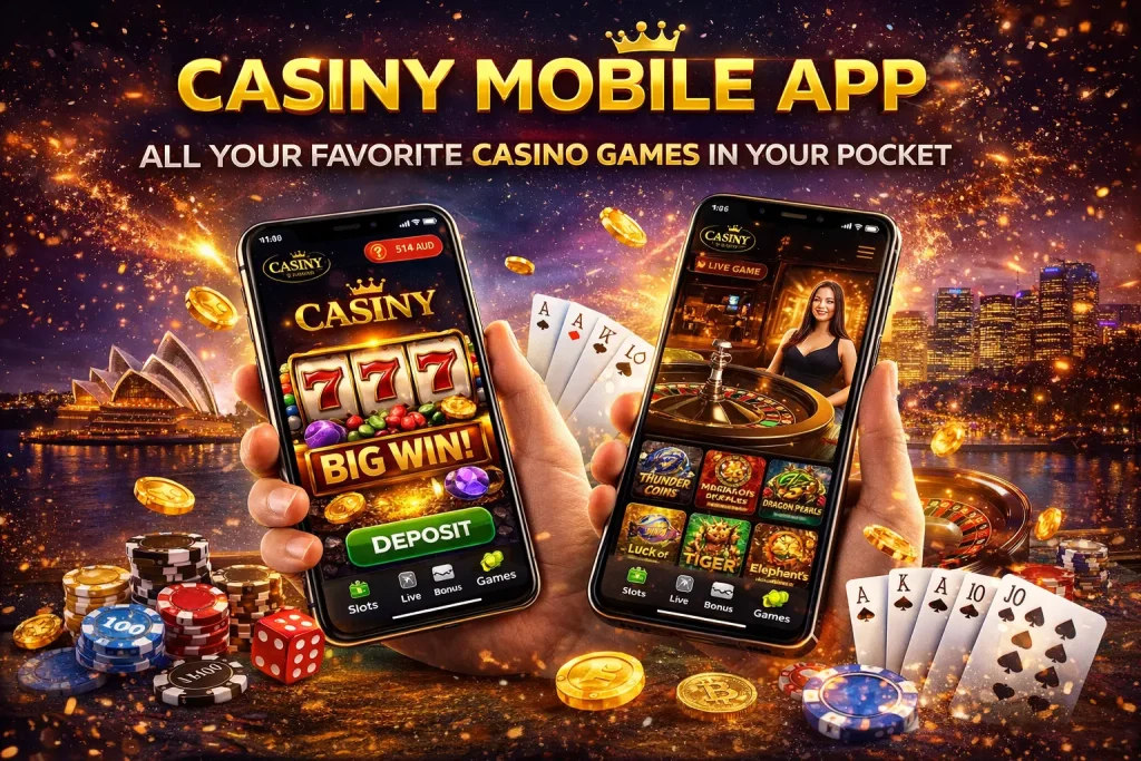 Casiny mobile app