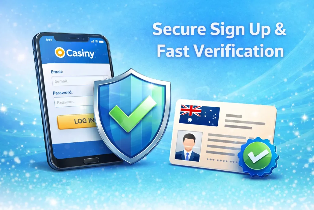 Casiny registration verification