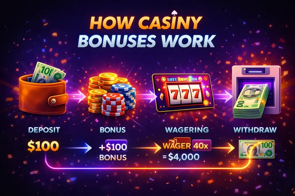 How casiny bonuses work